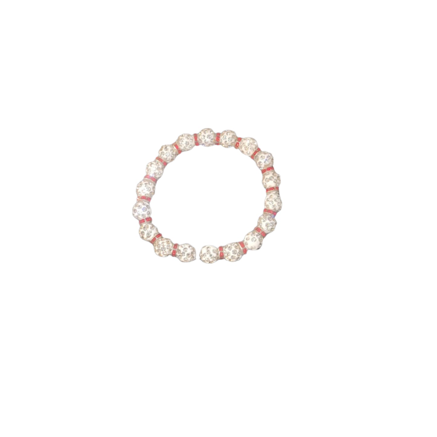 Red&white bracelet