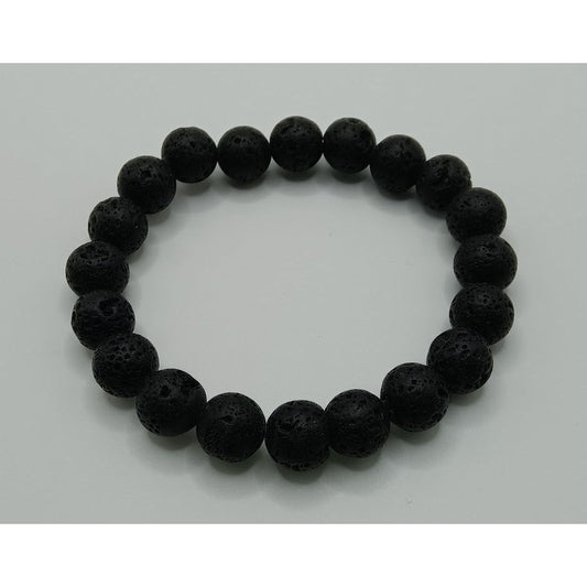 Black Volcano Rock Bracelet